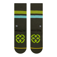 Load image into Gallery viewer, Merge4 Subtle Moss Classic Crew Socks - Green