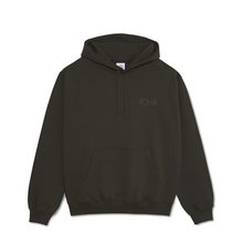 Load image into Gallery viewer, Polar Skate Co Dave Stroke Logo Hoodie - Dirty Black