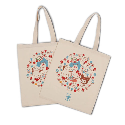 Girl Hello Kitty and Friends Tote Bag - Natural