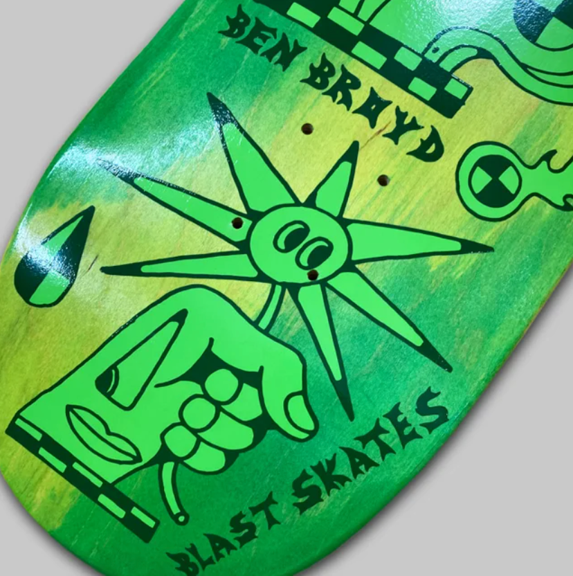 Blast Skates Ben Broyd Signature Deck - 8.8