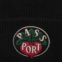 Load image into Gallery viewer, Pass~Port Radish Beanie - Black