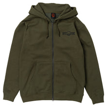 Load image into Gallery viewer, Spitfire LTB Arch Emb Zip Hoodie - Olive