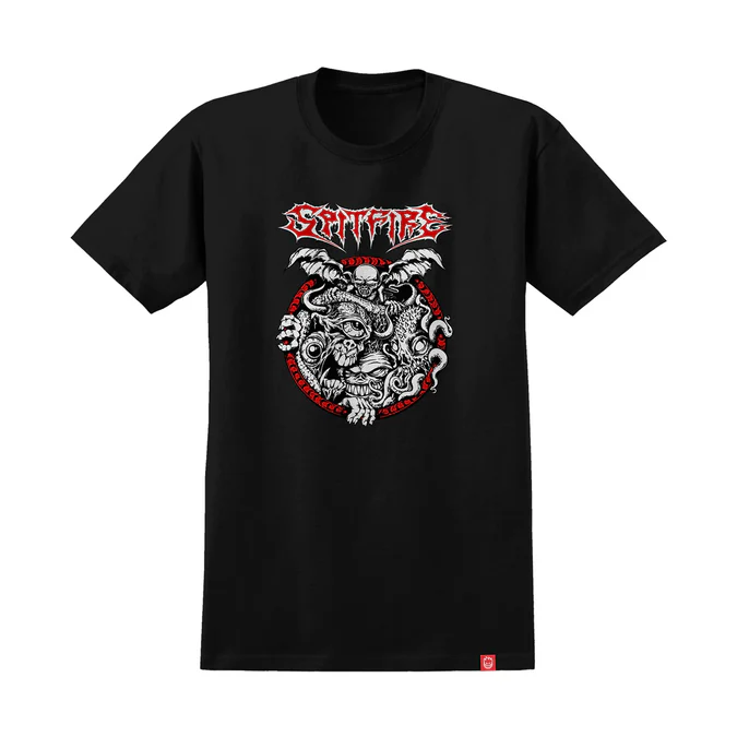 Spitfire Demon Gate Tee - Black