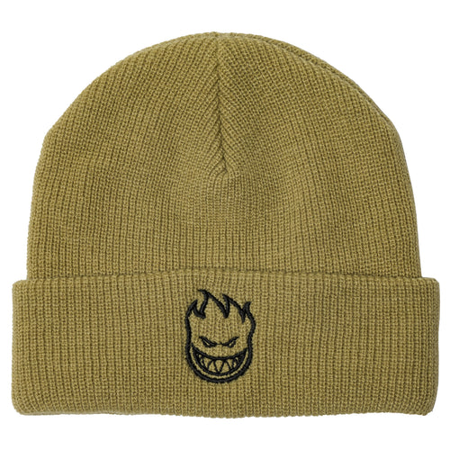 Spitfire Bighead Cuff Beanie - Tan/Black