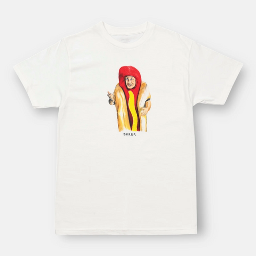 Baker Raaandomm Tee - White