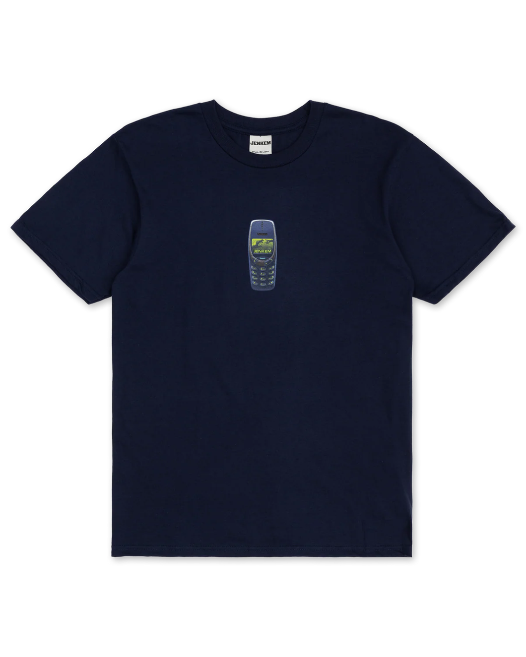 Jenkem Nokia Tee - Dark Navy