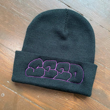 Load image into Gallery viewer, Seed Throw Beanie W25 - Black