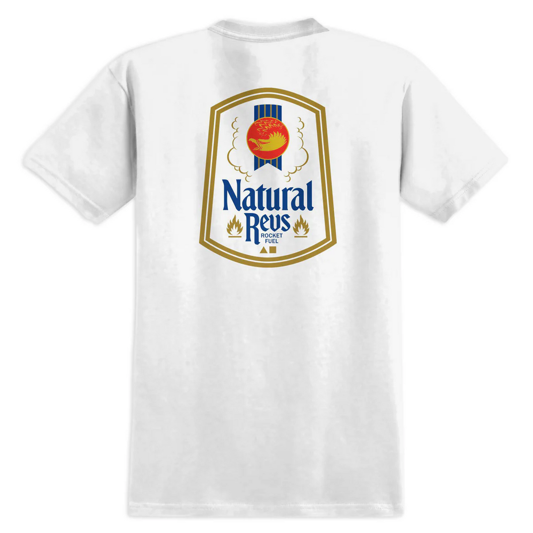 Antihero Natty Revs Tee - White