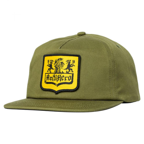 Antihero Coat of Arms Cap - Olive