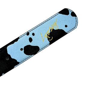 Loosey Studded Moosey Belt - Baby Blue