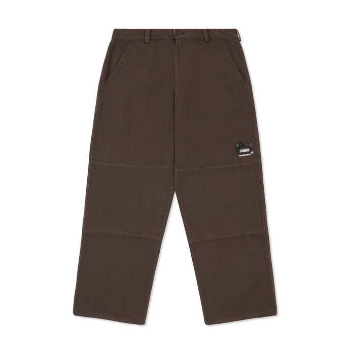 Come Sundown Toil Pants - Brown