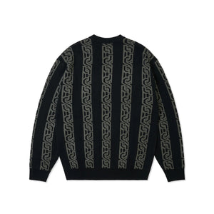 Come Sundown The Key Knit Sweater - Black
