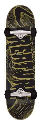 Creature Metallic Swirl Logo Mini Complete Skateboard - 7.75