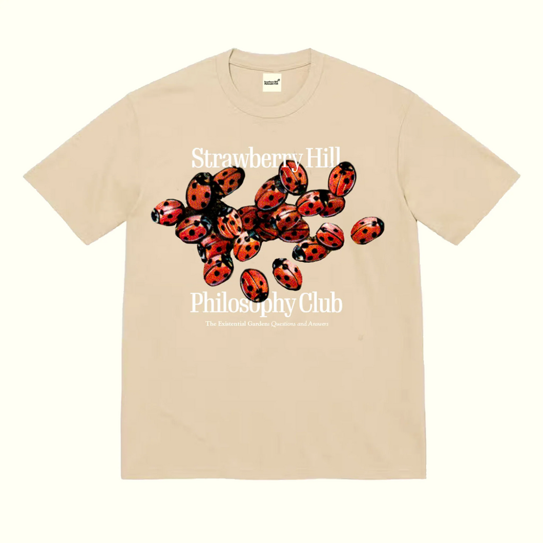 Strawberry Hill Philosophy Club Existential Garden Tee - Cream