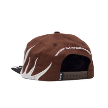 Load image into Gallery viewer, WKND Flame 5-Panel Cap - Brown