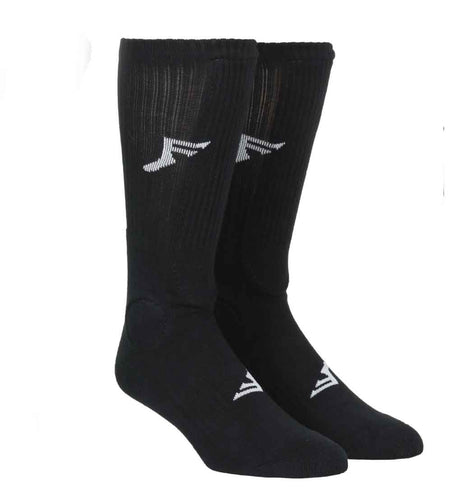 Footprint Knee High Painkiller Shin Socks - Black
