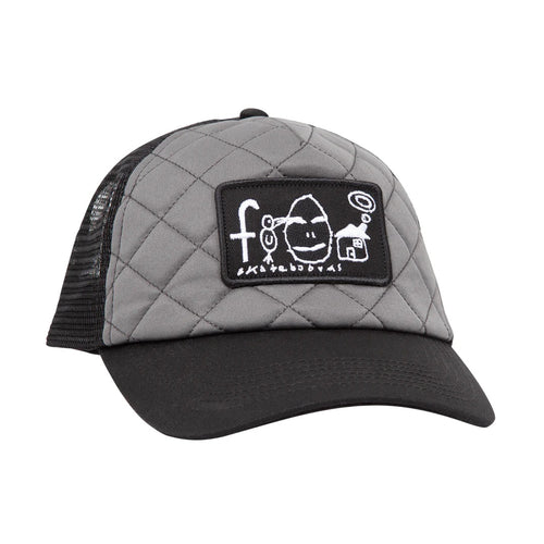 Frog Home Sweet Egg Cap - Black
