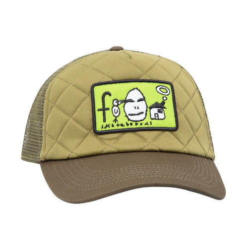 Frog Home Sweet Egg Cap - Olive