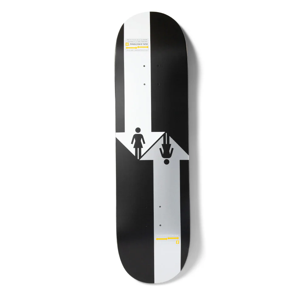 Girl McCrank Dual-Directional Twin Deck - 8.5