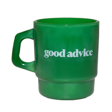 Load image into Gallery viewer, Good Advice Logo Coffee Mug - Green