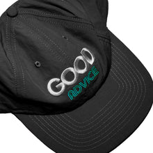 Load image into Gallery viewer, Good Advice Good Times Cap - Black