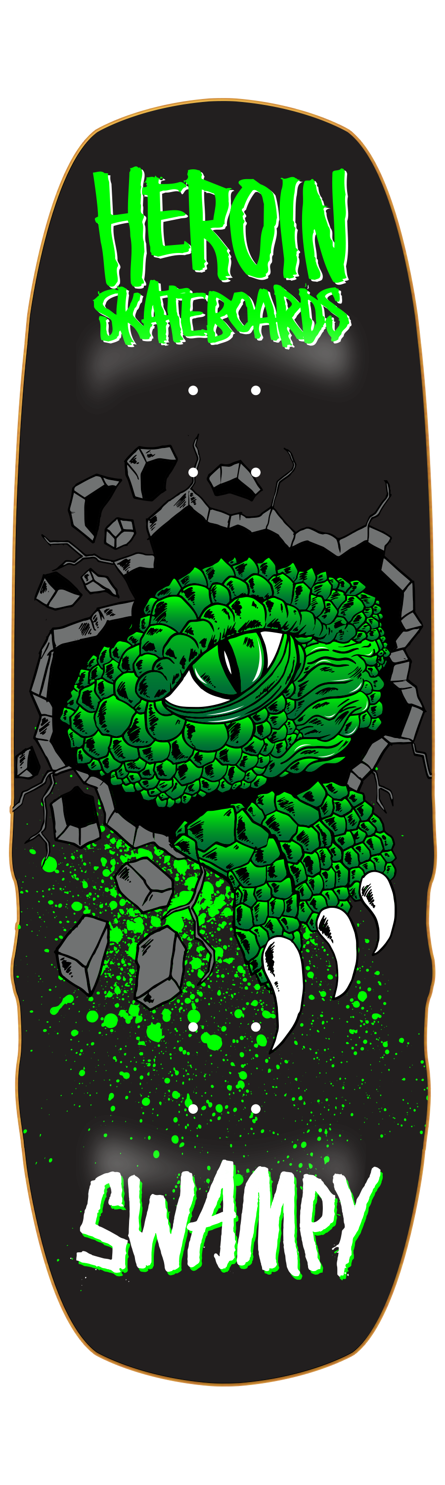 Heroin Swampy Alligator Shovel - 10.5