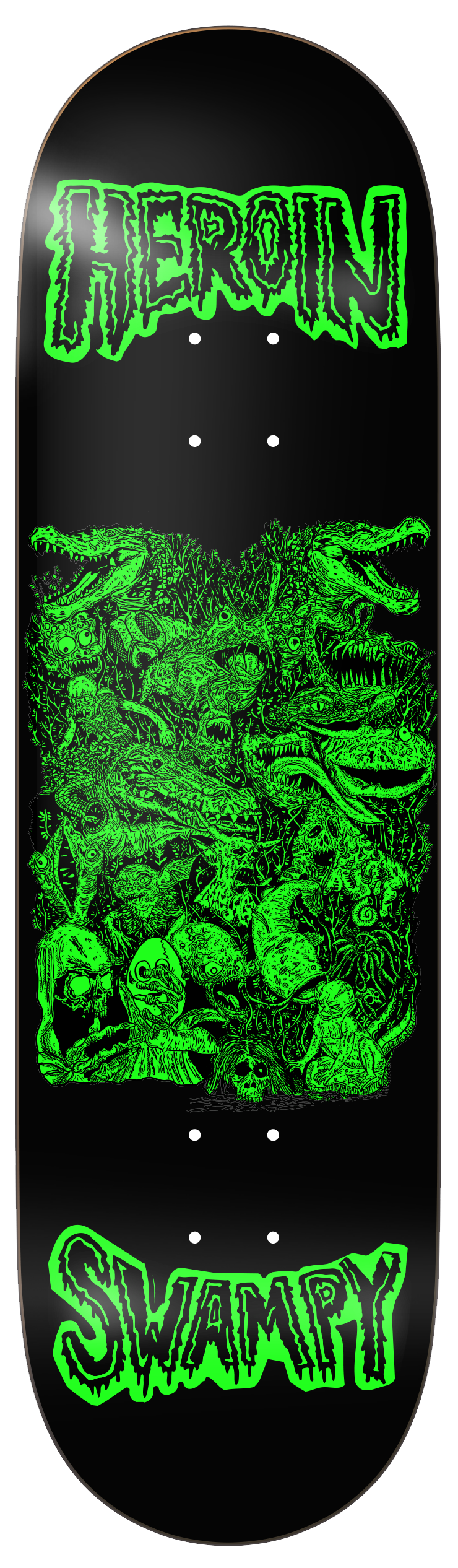 Heroin Swampy Allegory of Fear Deck - 9.0