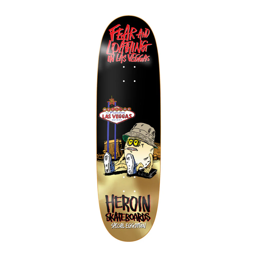 Heroin Fear and Loathing Special Eggdition Deck - 9.0