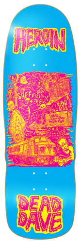 Heroin Dead Dave Allegory of Fear Deck - 10.1