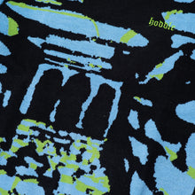 Load image into Gallery viewer, Hoddle Dungeon Jacquard Knit Jumper - Blue/Black/Green