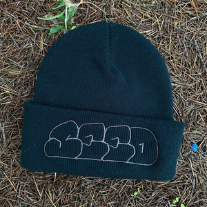 Seed Throw Beanie W24 - Black