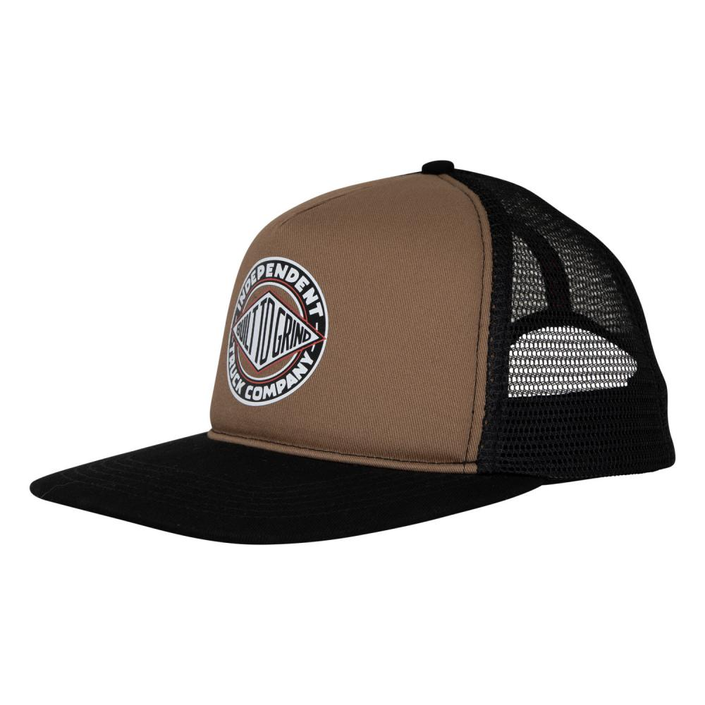 Independent BTG Summit Trucker Cap - Saddle/Black