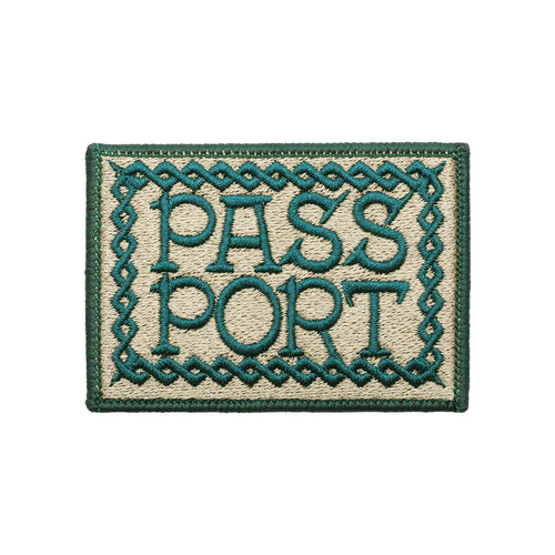 Pass~Port Invasive Logo Patch - Green