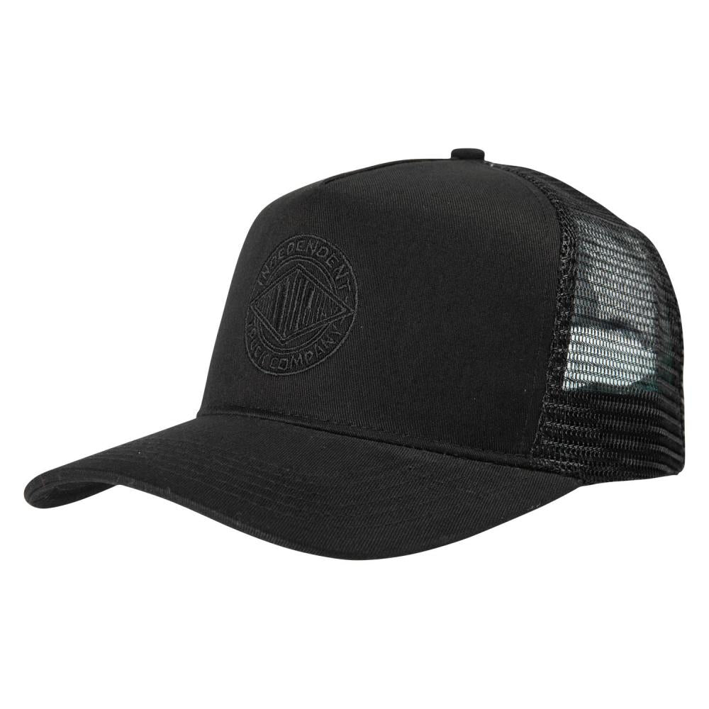 Independent Clipper Trucker Cap - Black