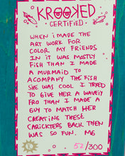 Load image into Gallery viewer, Krooked Mermaid Hand Screened Deck - 9.25"