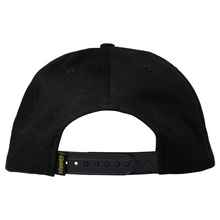 Load image into Gallery viewer, Krooked MoonSmiley Snapback Cap - Black