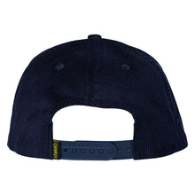 Load image into Gallery viewer, Krooked Skateboardin Snapback Cap - Navy