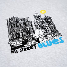 Load image into Gallery viewer, Magenta Hill Street Blues Tee - Ash