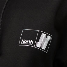 Load image into Gallery viewer, North Mag N Logo Hoodie - Black/White