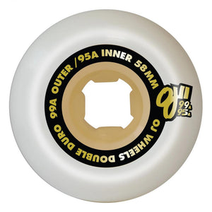 OJ Gum Mini Double Duro 99a/95a Wheels - 58mm