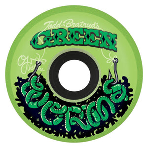 OJ Green Worms Super Juice 78a Wheels - 60mm