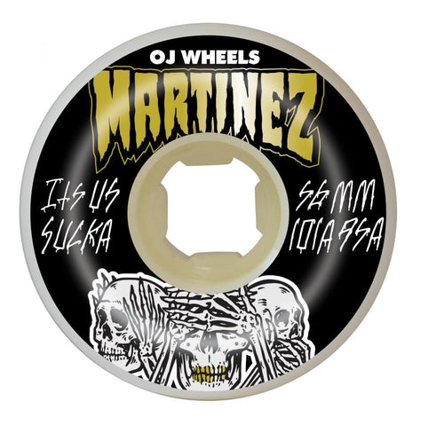 OJ Martinez Hear No Evil Double Duro 101a/95a Wheels - 56mm