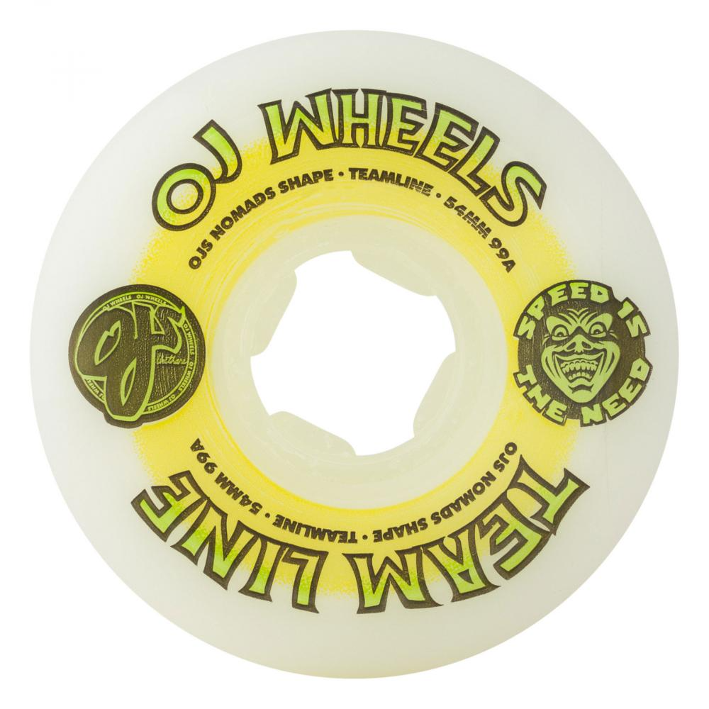 OJ Team Line Hardline 99a Wheels - 54mm