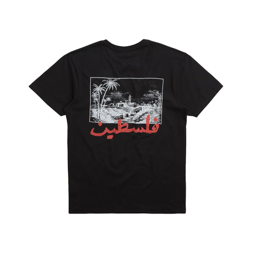 SkatePal Palms Tee - Black
