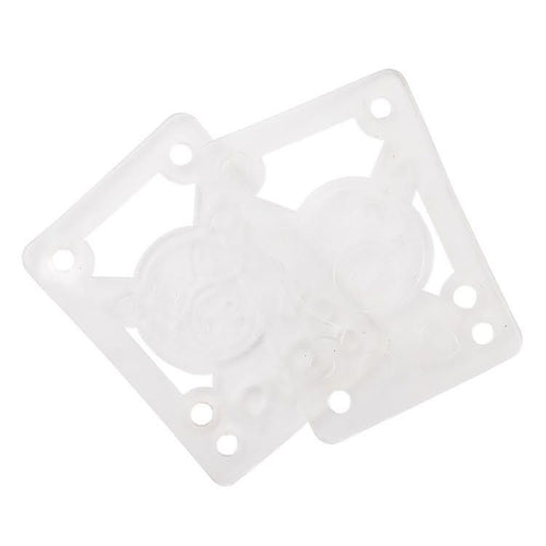 Pig Wheels 1/8th Soft Risers/Shock Pads - Clear