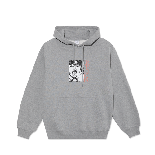 Polar Skate Co Dave Hoodie Third Eye - Heather Grey