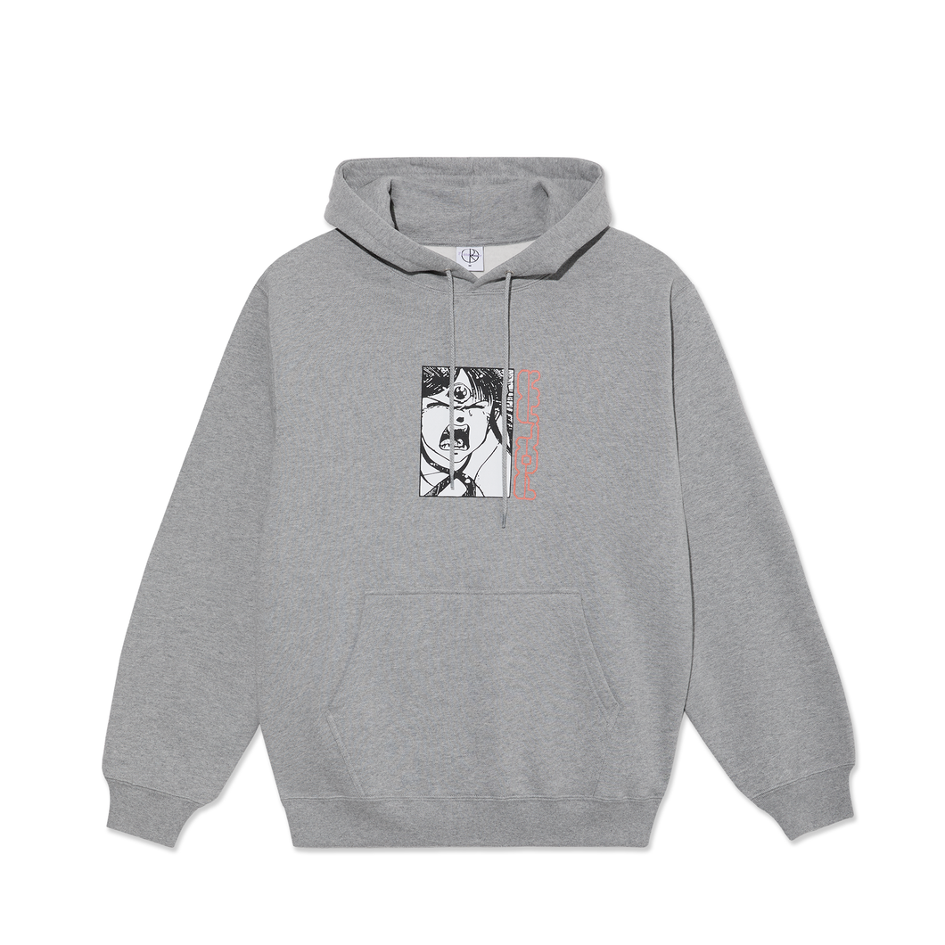 Polar Skate Co Dave Hoodie Third Eye - Heather Grey