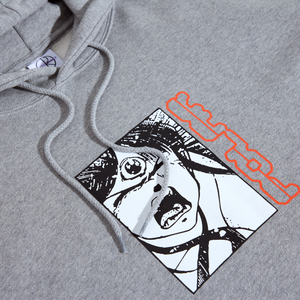 Polar Skate Co Dave Hoodie Third Eye - Heather Grey