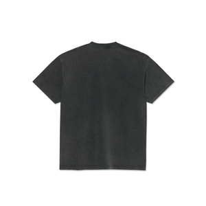 Polar Skate Co Metal Logo Tee - Black Silver