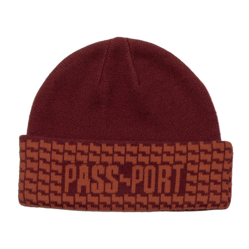 Pass~Port Drain Beanie - Rust